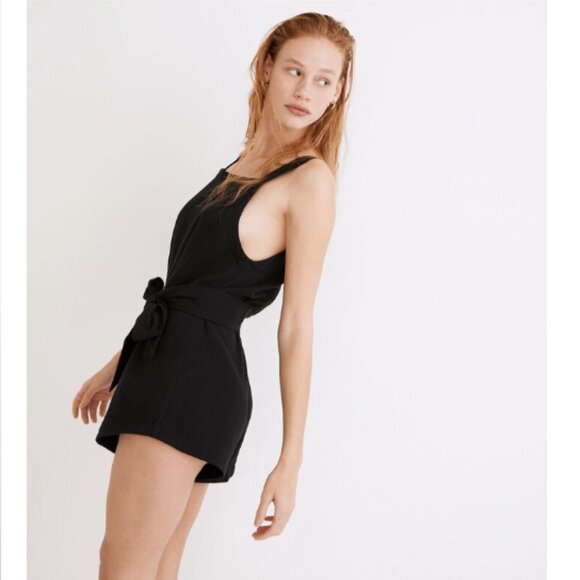 Madewell Lightestspun Romper NWT - Picture 2 of 6